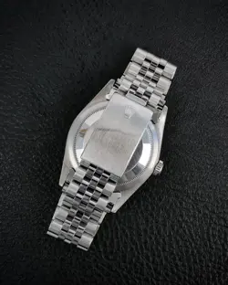 Rolex Datejust 36mm 16234 Tapestry Dial 1997 Fluted 18k gold bezel Jubilee steel