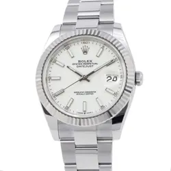 ROLEX DATEJUST 41 SS/K18WG ROULETTE 126334