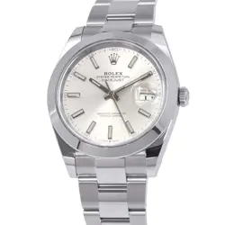 ROLEX DATEJUST 41 126300 SILVER DIAL