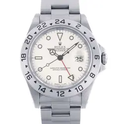 ROLEX EXPLORER II 16570 WHITE DIAL