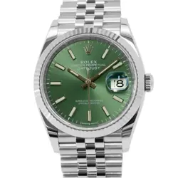 ROLEX DATEJUST 36 126234 MINT GREEN DIAL