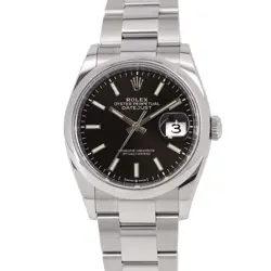 ROLEX DATEJUST 36 126200 BLACK DIAL