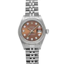 ROLEX 79174G DATEJUST PINK/DIAMOND WOMEN WRISTWATCH