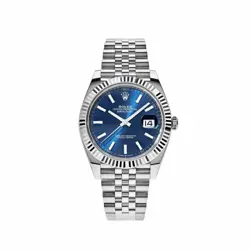 ROLEX DATEJUST 126334 STAINLESS STEEL BLUE DIAL JUBILEE