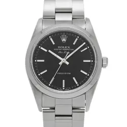 ROLEX 14000 AIR-KING BLACK MENS WRISTWATCH