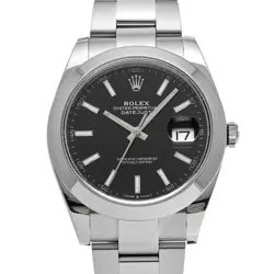 BLACK WRISTWATCH R45_0303