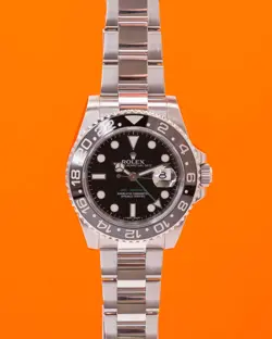 ROLEX GMT MASTER II 40MM 116710LN BLACK CERAMIC 2010