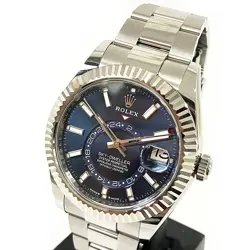 2025 ROLEX SKY-DWELLER 336934, 42MM, STEEL & WHITE GOLD, BRIGHT BLUE DIAL, BO...