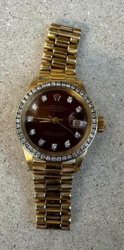 18K DIAMOND BEZEL