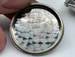 1940s Rolex Oyster SpeedKing Ref 2280 MILITARY WW2 CLEAN DIAL STAINLESS SERVICED