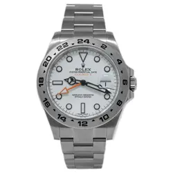 ROLEX EXPLORER II 42MM WHITE DIAL WATCH 216570