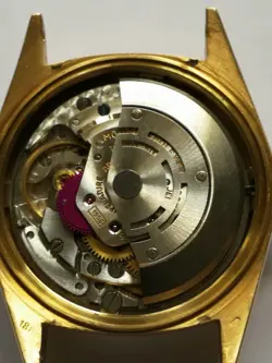 ROLEX 1803 DAY-DATE 36mm 18K YELLOW GOLD - LINEN DIAL -CONCEALED CLASP BRACELET