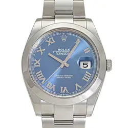 USED ROLEX DATEJUST (ROLEX) 126300 BLUE MEN'S WATCH #31164