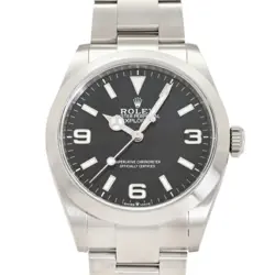 USED ROLEX EXPLORER 224270 BLACK MEN'S WATCH #31124
