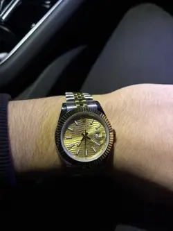 41MM TWO-TONE YELLOW
