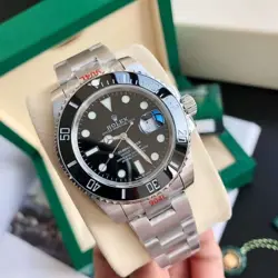 ROLEX SUBMARINER BLACK DIAL STAINLESS STEEL COMPLETE SET