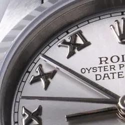 ROLEX Datejust 79174 Gray Rome F Number second hand Women