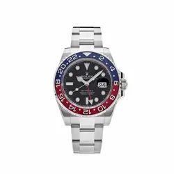 ROLEX GMT-MASTER II 126710BLRO 'PEPSI' STAINLESS STEEL BLACK DIAL OYSTER (2024)