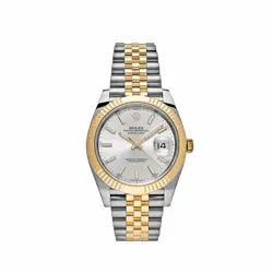 ROLEX DATEJUST 126333 YELLOW GOLD STAINLESS STEEL SILVER DIAL (2022)