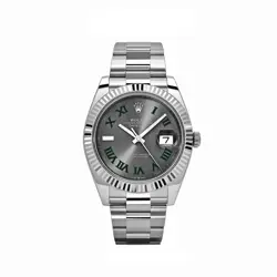 ROLEX DATEJUST 126334 'WIMBLEDON' STAINLESS STEEL SLATE DIAL OYSTER (2024)