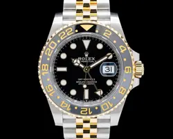 ROLEX GMT MASTER II SS / 18K YELLOW GOLD JUBILEE BLACK DIAL 2024
