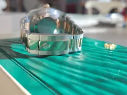 2021 Rolex Mens Datejust 126331 Sundust Rose 18kt TT Oyster Box & Papers 41mm