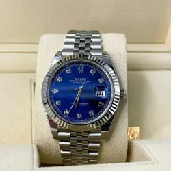 ♕ 👋👋👋 Rolex Datejust 41mm Steel and White Gold (894) USED 👋👋👋