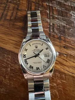 rolex daydate 36mm white gold