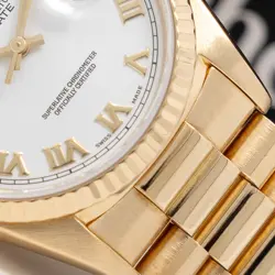 WRISTWATCH WHITE ROMAN