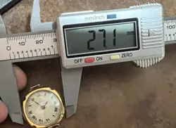 Rolex Rare Manual Lady’s GP Vintage 20’s Watch Runs Spares Repair 27mm Cased