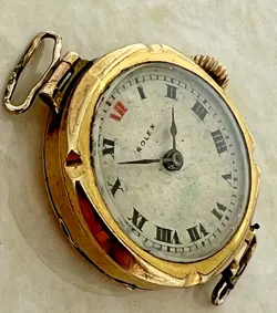 Rolex Rare Manual Lady’s GP Vintage 20’s Watch Runs Spares Repair 27mm Cased