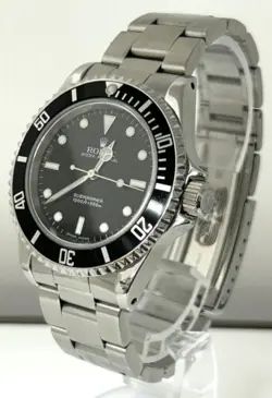 ROLEX SUBMARINER 14060M OYSTER BRACELET WITH BLACK BEZEL 2005