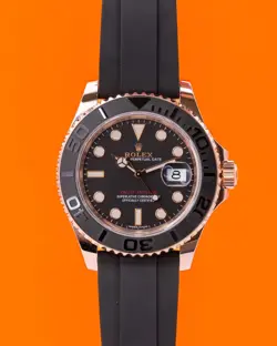 ROLEX YACHT-MASTER 40MM 116655 ROSE GOLD ON OYSTERFLEX 2019