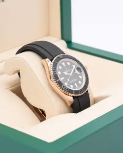 Rolex Yacht-Master 40mm 116655 Rose Gold on Oysterflex 2019