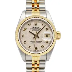 ROLEX DATEJUST 79173 IVORY COMPUTER SS YG AUTOMATIC LADIES