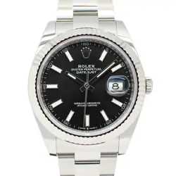 ROLEX DATEJUST 41 126334 BLACK SS WG AUTOMATIC MEN'S