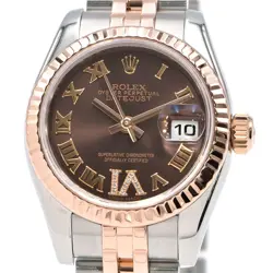 179171 K18PG/SS CHOCOLATE