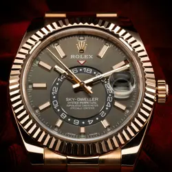 RHODIUM DIAL 18KT