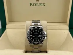 ROLEX GMT MASTER II 116710 BLACK CERAMIC STAINLESS STEEL 40MM