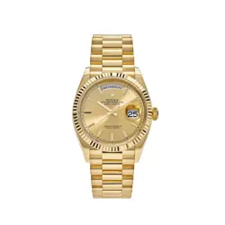 ROLEX DAY-DATE 128238 YELLOW GOLD CHAMPAGNE DIAL