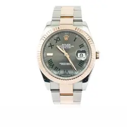 ROLEX DATEJUST 41 126331 WIMBLEDON DIAL OYSTER BRACELET 2023