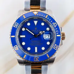 ROLEX SUBMARINER 116613LB WITH CARD TWO TONE OYSTER BRACELET