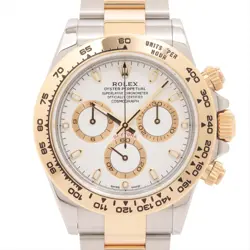 ROLEX COSMOGRAPH DAYTONA 116503 SS×YG AT WHITE DIAL 2 EXTRA LINKS