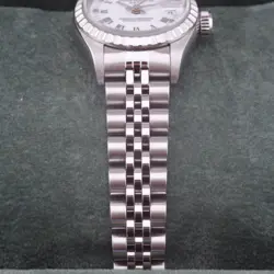 Rolex Datejust 26 69240 White Roman Dial Year: 1998 Excellent With Original Box