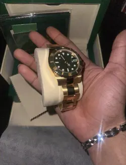 GREEN BEZEL DIAL
