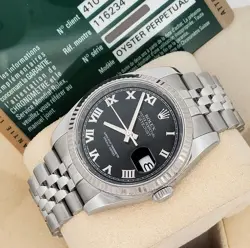 BLACK ROMAN FLUTED