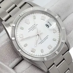 DATE 34MM WHITE