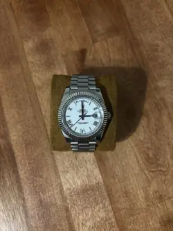 SILVER ROMAN NUMERALS