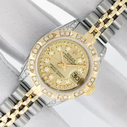 CHAMPAGNE DIAMOND BEZEL