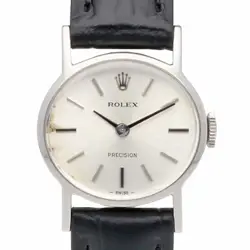 ROLEX PRECISION WATCH WATCH STAINLESS STEEL 2653 MANUAL WOUND WOMEN ROLEX USED